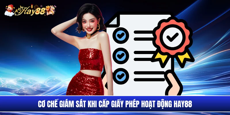 Cơ chế giám sát khi cấp giấy phép hoạt động Hay88